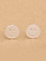 thumb 2018 Tiny Smiling Face stud Earring 0