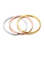 thumb Stainless Steel With Smooth  Simplistic Round Bangles 2
