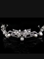 thumb Simple Exquisite Artificial Pearls  Zircons Hair Accessories 0