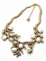 thumb Dedicate Retro Branch-Shaped Alloy Necklace 1