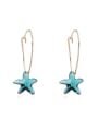 thumb Fashion Star austrian Crystal Alloy Earrings 0