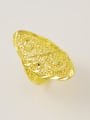 thumb Exaggerated Hollow Geometric Design 24K Gold Plated Ring 0