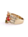 thumb Fashion Cubic Colorful Zirconias Rhinestones Alloy Ring 1