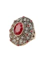 thumb Retros style Exaggerated Stone Crystals Ring 0