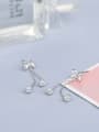 thumb 925 Silver Elegant Bowknot Shaped Earrings 2