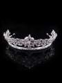 thumb Hollow Crown-shape Parking Shining Zircons Hair Accessories 0