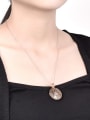 thumb Women Exquisite Hollow Flower Shaped Necklace 1