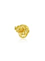 thumb Copper Alloy 23K Gold Plated Ethnic Flower Women Opening Ring 0