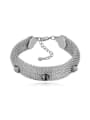 thumb Personalized Cubic austrian Crystals Alloy Bracelet 1