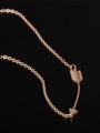 thumb Simple Little Arrow Pendant Titanium Women Necklace 2