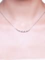 thumb 2018 925 Silver Zircon Necklace 1