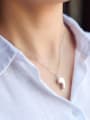 thumb S925 Silver Fshion Personality Whistle Shape Necklace 1