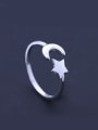 thumb All-match Moon And Star Shaped Ring 2