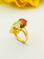 thumb Red Stone Chinese Elements Women Ring 1