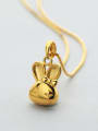 thumb Gold Plated Rabbit Pendant 0