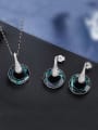 thumb S925 Silver Round-shaped Set 0