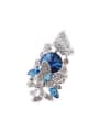 thumb Exaggerated Blue Crystals Cubic Rhinestones Alloy Ring 0