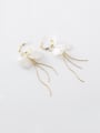 thumb Alloy With Imitation Gold Plated Fashion Flower Hook Earrings 0