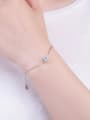 thumb Women Round Shaped Zircon Bracelet 1