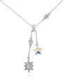 thumb Fashion Star austrian Crystals Alloy Necklace 2