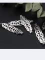 thumb 925 Sterling Silver With Silver Plated Personality Geometric  Connectors 1