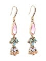 thumb Elegant Colorful Stones Women Ear Hooks 1
