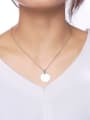 thumb Simply Style Round Shaped Stainless Steel Necklace 1