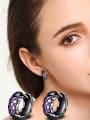 thumb Fashion Classical Crystals Women Clip Earrings 1