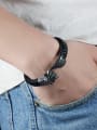 thumb Personalized Woven Artificial Leather Snake Bracelet 1
