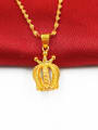 thumb Gold Plated Crown Shaped Pendant 0