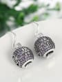 thumb Personalized Snowflakes Zirconias Hollow Earrings 2