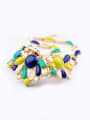 thumb Exquisite Elegant Artificial Gemstones Alloy Necklace 1