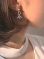 thumb Little Heart-shaped Colorful Zircon Earrings 1