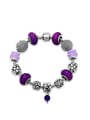 thumb Purple AAA Rhinestones Handmade Bracelet 0