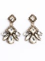 thumb Elegant Rhinestoens Alloy Drop stud Earring 0