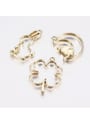 thumb Alloy With Imitation Gold Plated Cute Insect flower  Charms 1