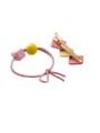 thumb Alloy With Candy Color Headband Hair Clip Set 2