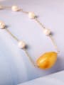 thumb Handmade Freshwater Pearls Clavicle Necklace 1