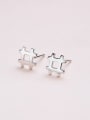 thumb The Text Shaped Stud cuff earring 0