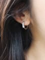 thumb Fashion Cubic Zirconias Silver Women Earrings 1