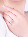 thumb Women 925 Silver Flower Pearl Ring 1
