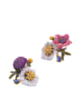 thumb Beautiful Flower Shaped stud Earring 1