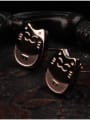 thumb Lucky Cat Smooth Stud Earrings 1