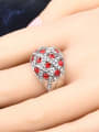 thumb Retro style Cubic Crystals Alloy Ring 1