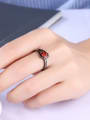 thumb Fashion Red Zircon Rhinestones Ring 1