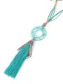 thumb Exaggerate Tassel Fashion Sweater Necklace 2