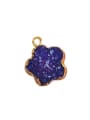 thumb Simple Flowery Natural Amethyst Crystal Pendant 0