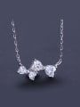 thumb S925 Silver Bowknot Necklace 0