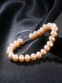 thumb Pure silver 7-8mm natural freshwater pearl bracelet 2