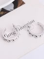 thumb Alloy White Gold Plated Fashion Rhinestones Round Two Pieces Jewelry Set 2